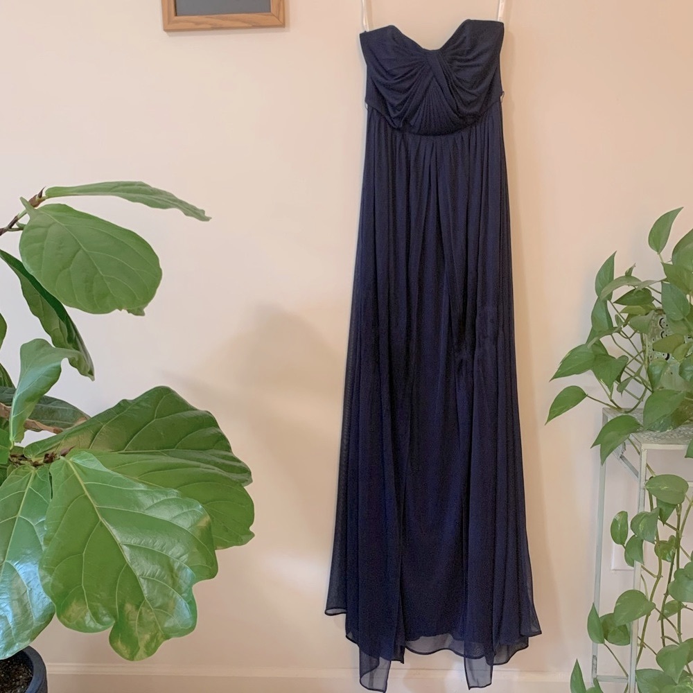 Convertible Navy Bridesmaid Dress